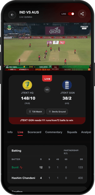 Live Streaming View